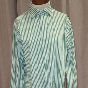 Ralph lauren Fit Striped Poplin long Sleeve Shirt